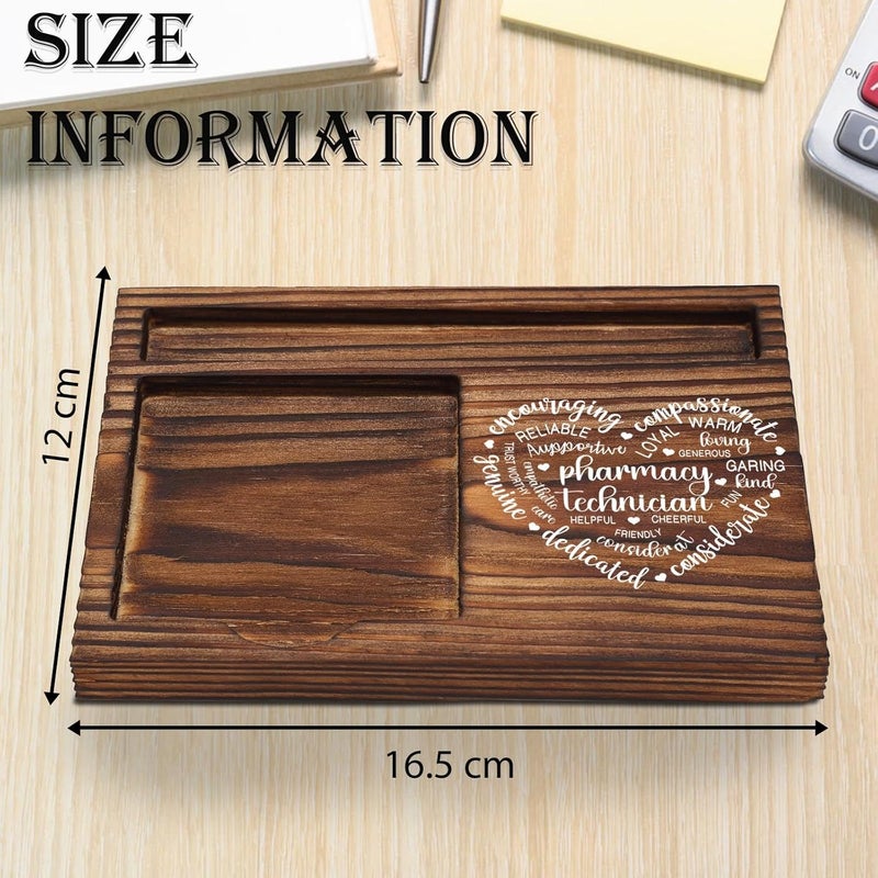 YODOCAMP Pharmacy Technician Gift Sticky Note Holder, Appreciation Thank You Gifts for Pharmacy Technician Future Pharmacist Pharmacology Pharm Self-Stick Note Pad Holders Desk Organizer TZP23 - Image 4